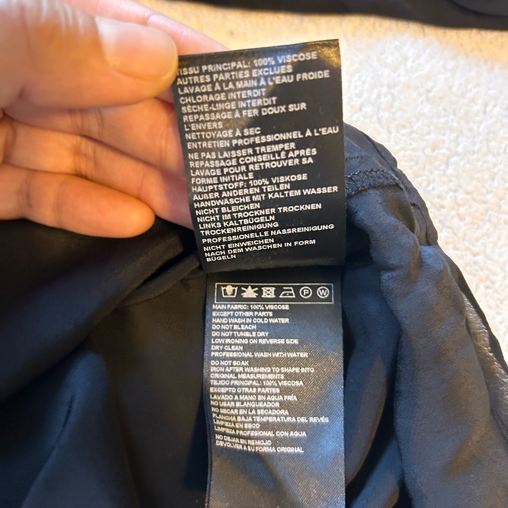 Ba&Sh | Size 3 | Classic Black Button-Up Blouse - image 8